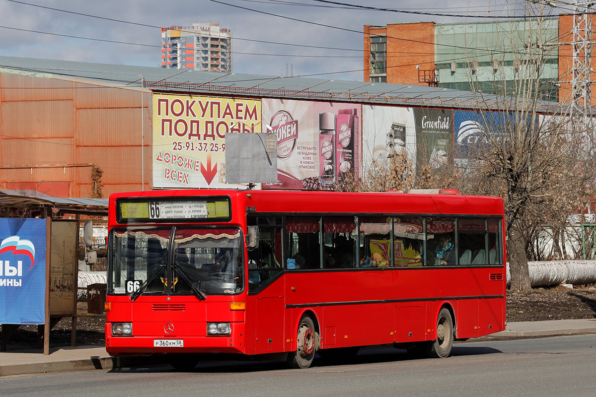 Penza region, Mercedes-Benz O405 č. Р 360 КМ 58