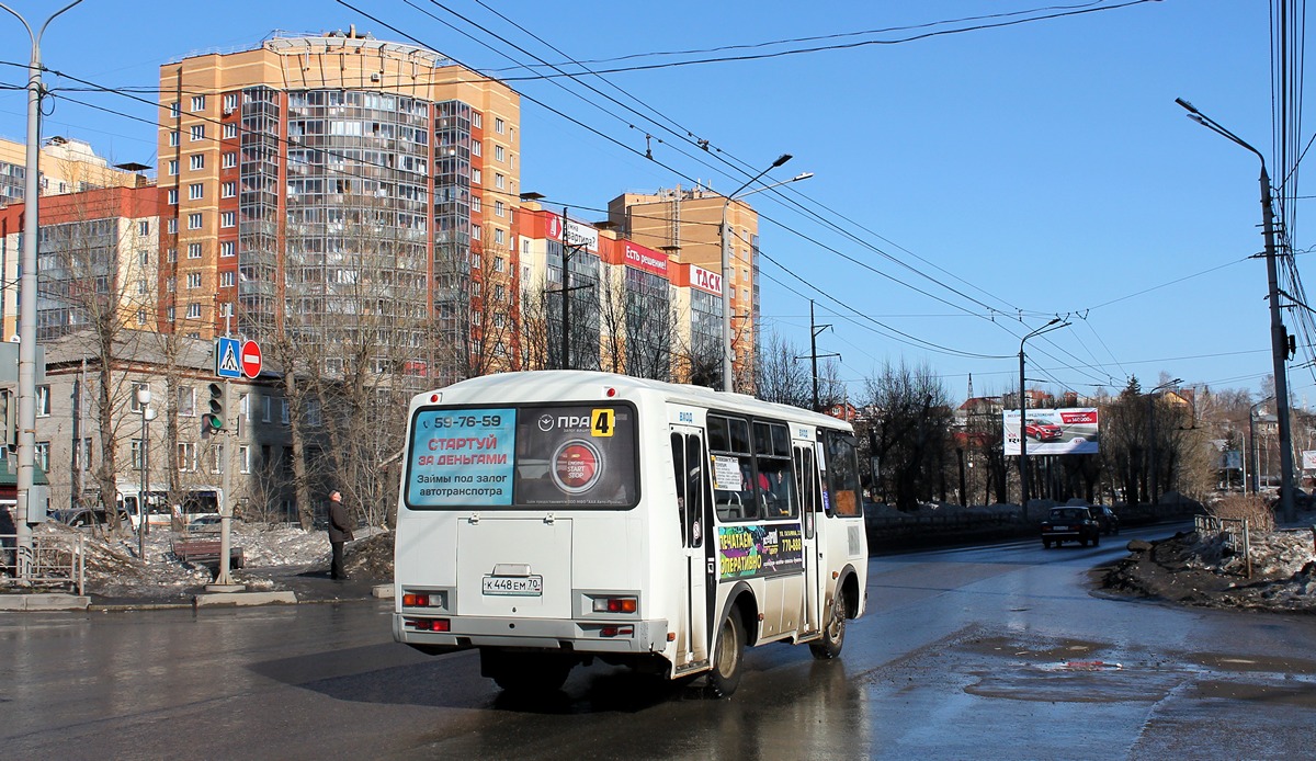 Томская область, ПАЗ-32054 № К 448 ЕМ 70