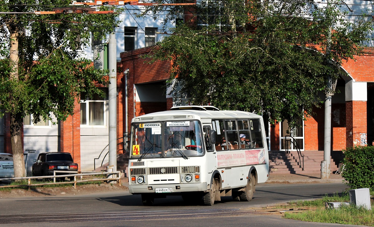 Томская область, ПАЗ-32054 № К 448 ЕМ 70