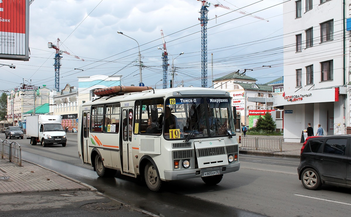 Tomsko sritis, PAZ-32054 Nr. К 805 ЕР 70