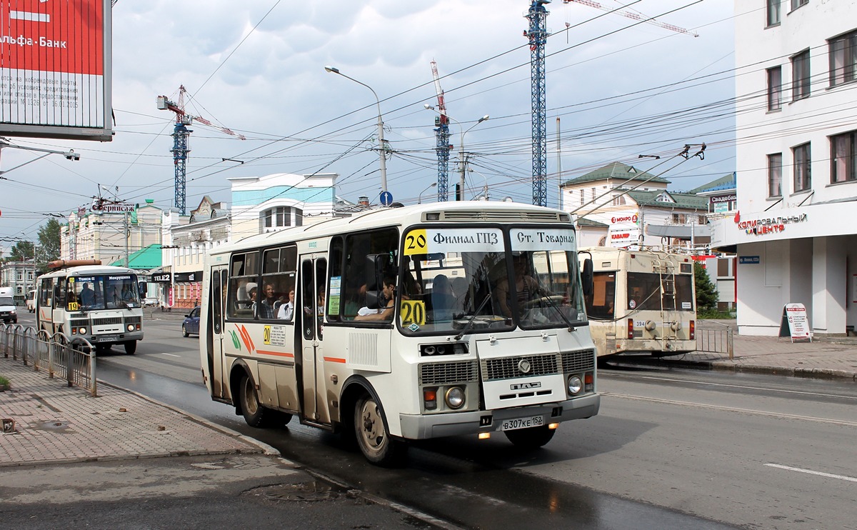 Томская область, ПАЗ-32054 № В 307 КЕ 152