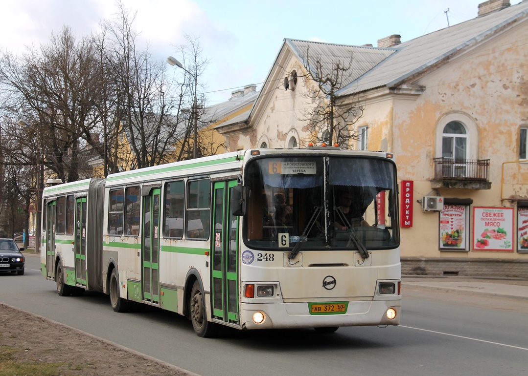 Псковская область, ЛиАЗ-6212.00 № 248