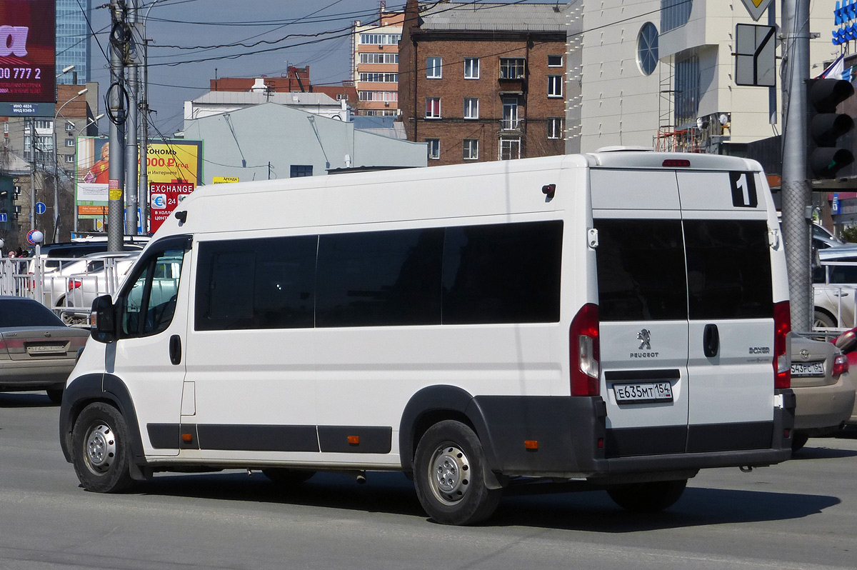 Novosibirsk region, Avtodom-22080* (Peugeot Boxer) Nr. Е 635 МТ 154