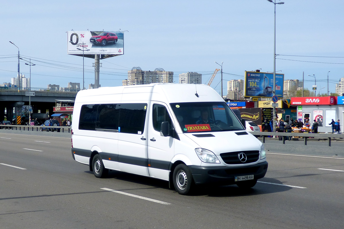 Полтавская область, Mercedes-Benz Sprinter W906 313CDI № BI 4498 AA