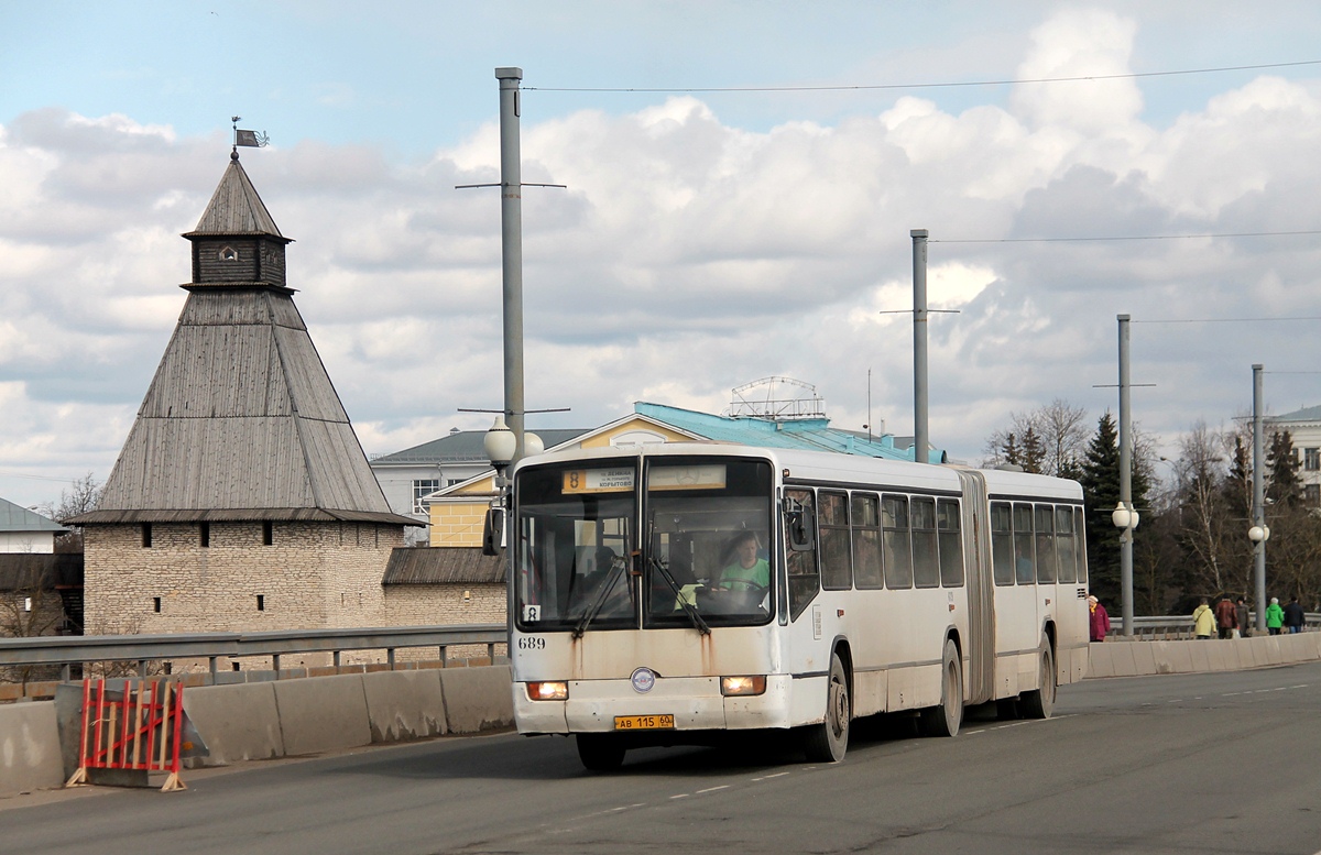 Псковская область, Mercedes-Benz O345G № 689