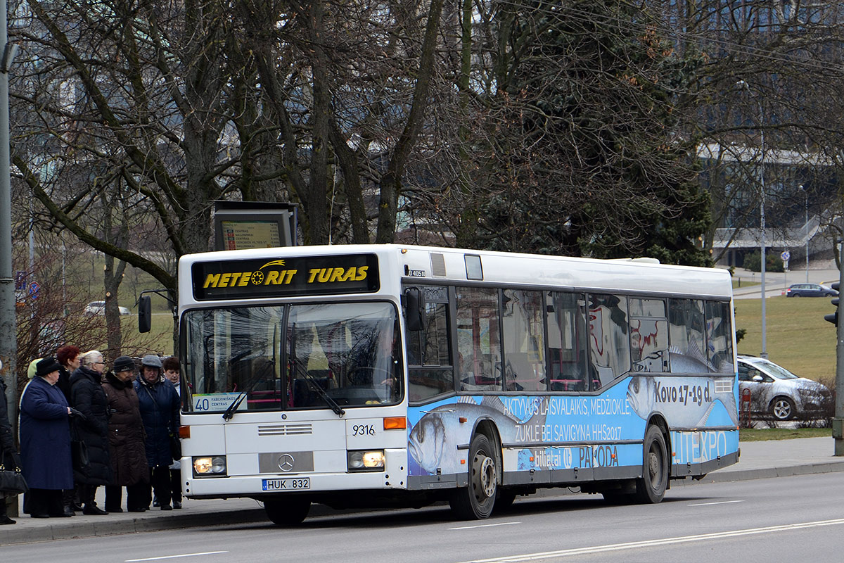 Литва, Mercedes-Benz O405N2 № 9316