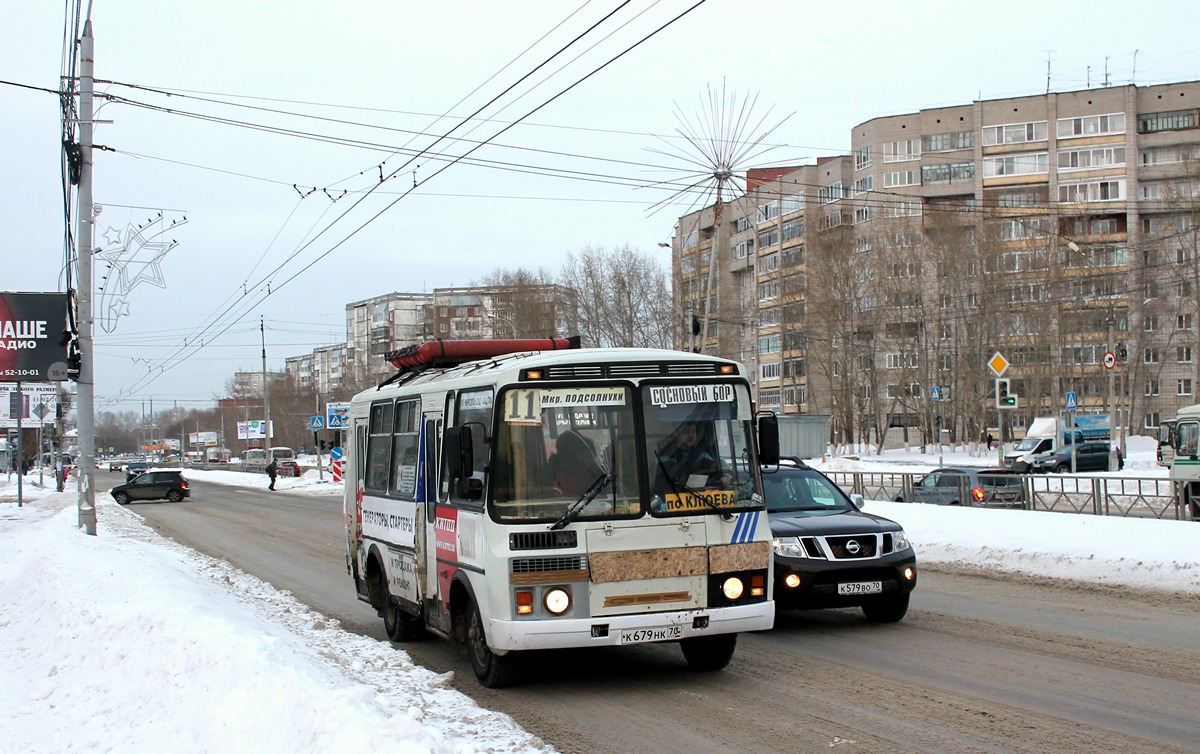 Томская область, ПАЗ-32054 № К 679 НК 70