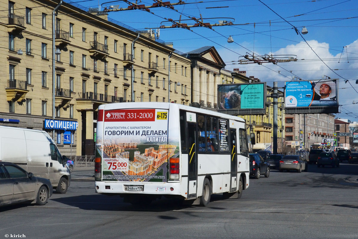 Санкт-Петербург, ПАЗ-320402-05 № В 348 НУ 178