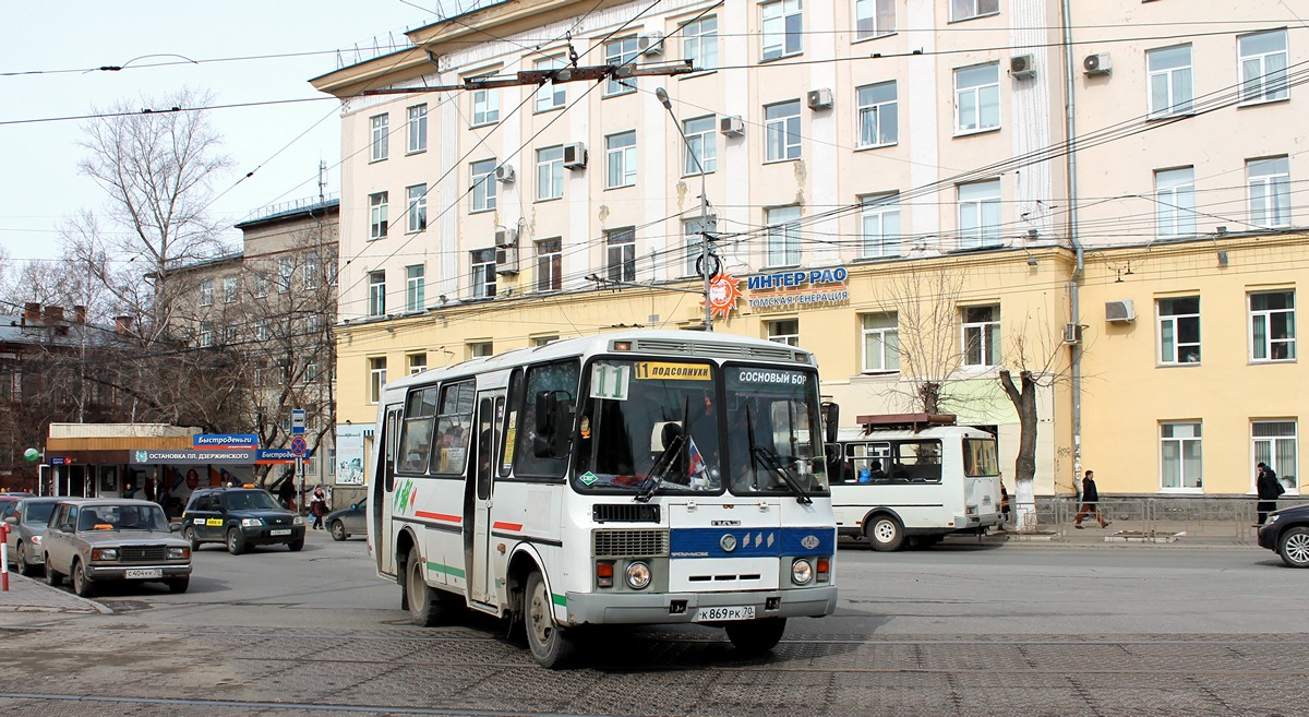 Томская область, ПАЗ-32054 № К 869 РК 70