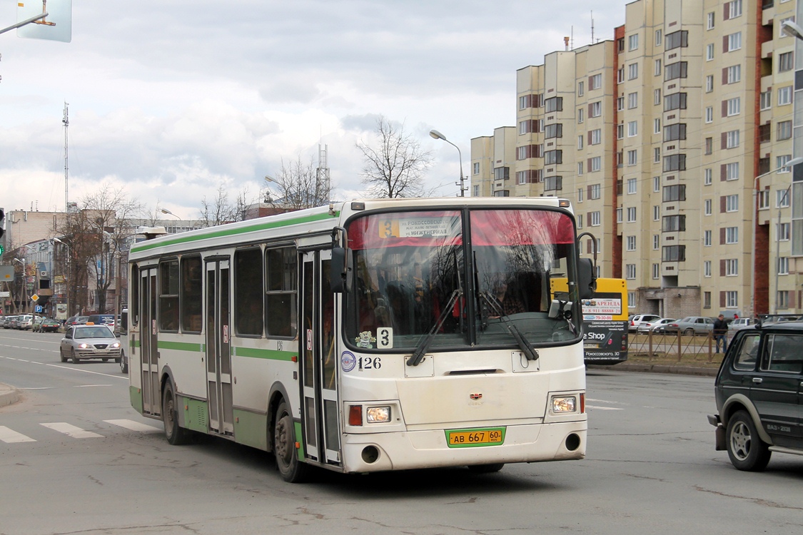 Псковская область, ЛиАЗ-5293.00 № 126