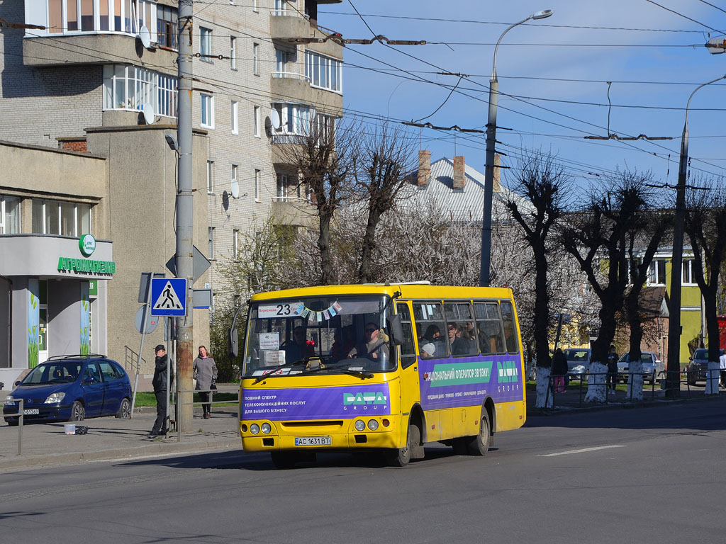 Волынская область, Богдан А092 (Y99-C39) № AC 1631 BT