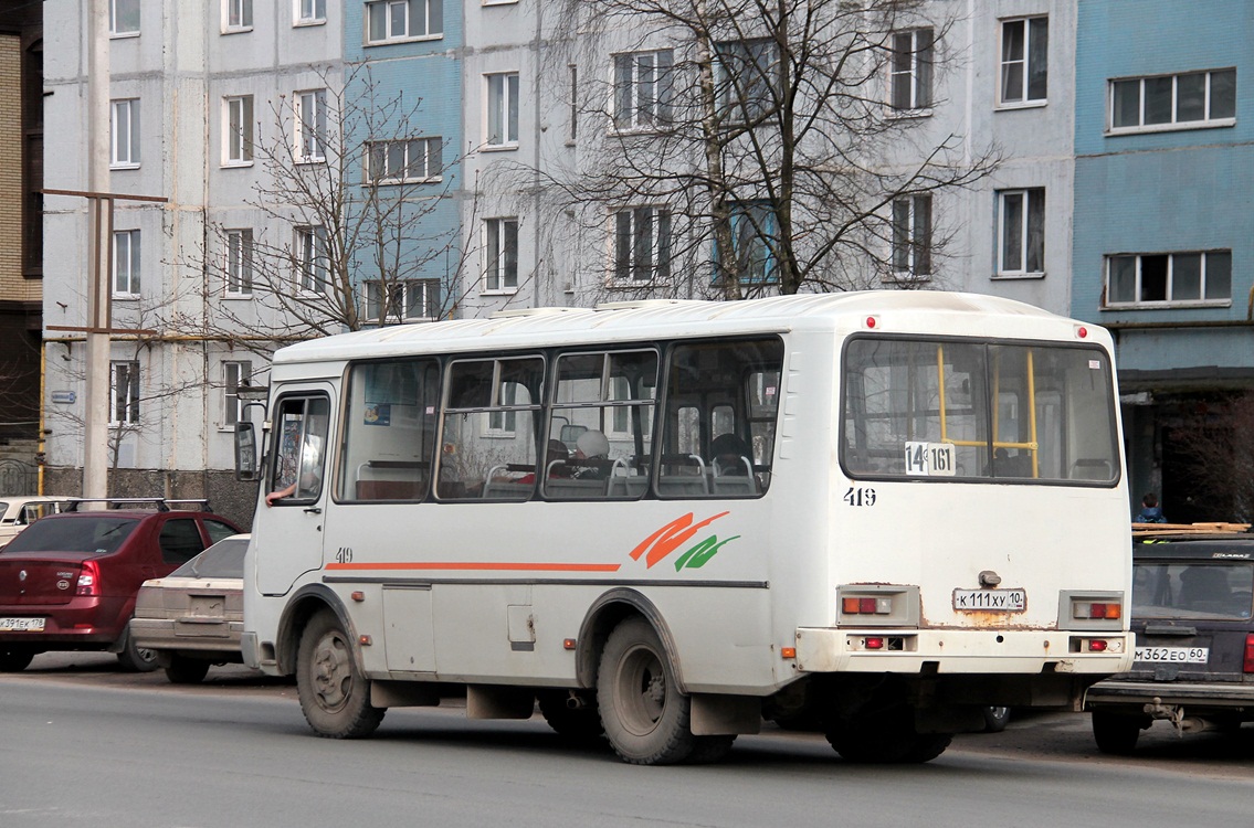 Псковская область, ПАЗ-32054 № 419