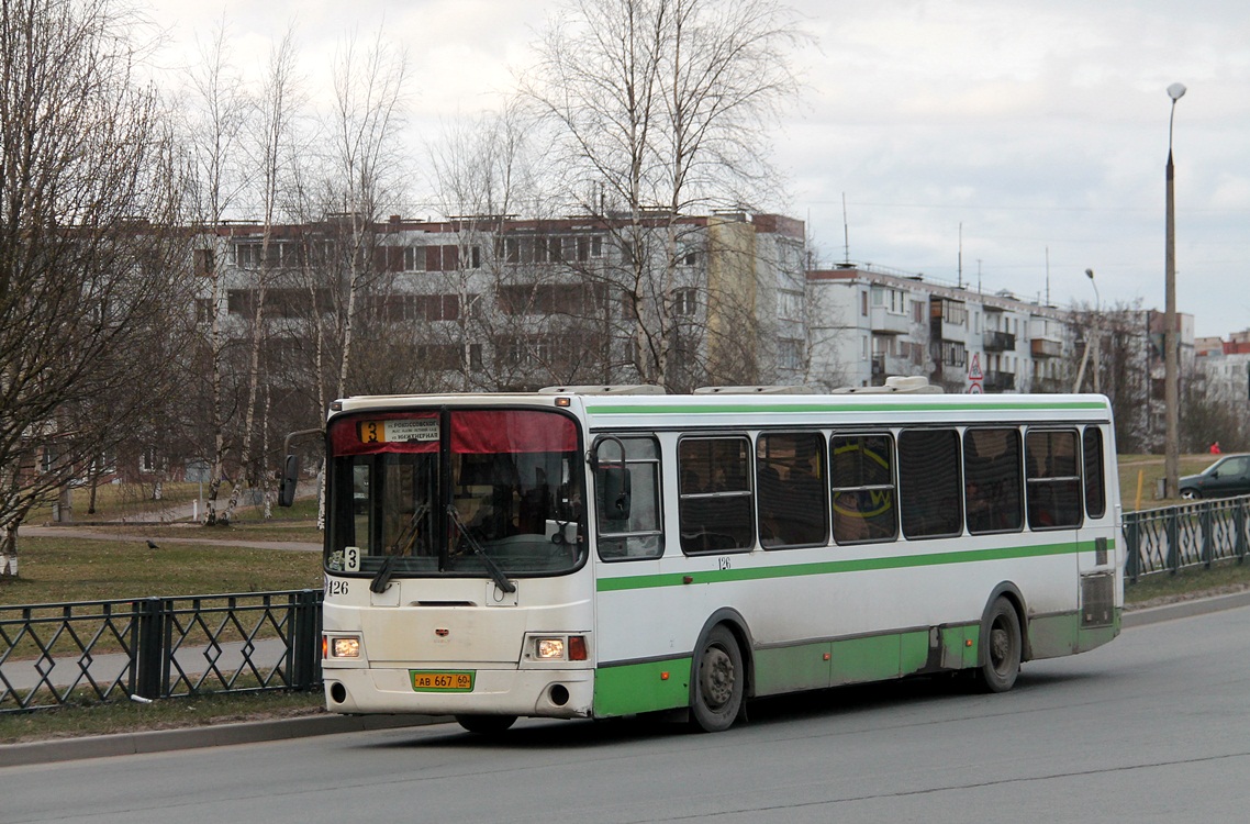 Псковская область, ЛиАЗ-5293.00 № 126