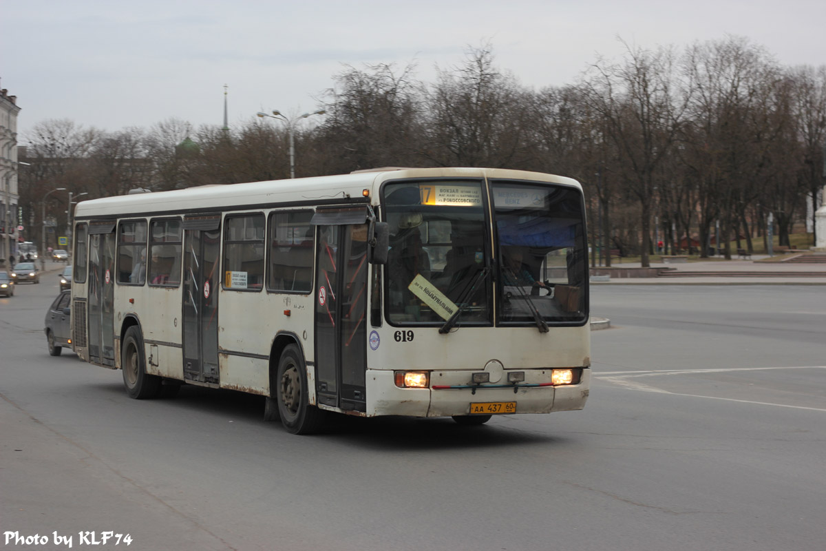 Псковская область, Mercedes-Benz O345 № 619