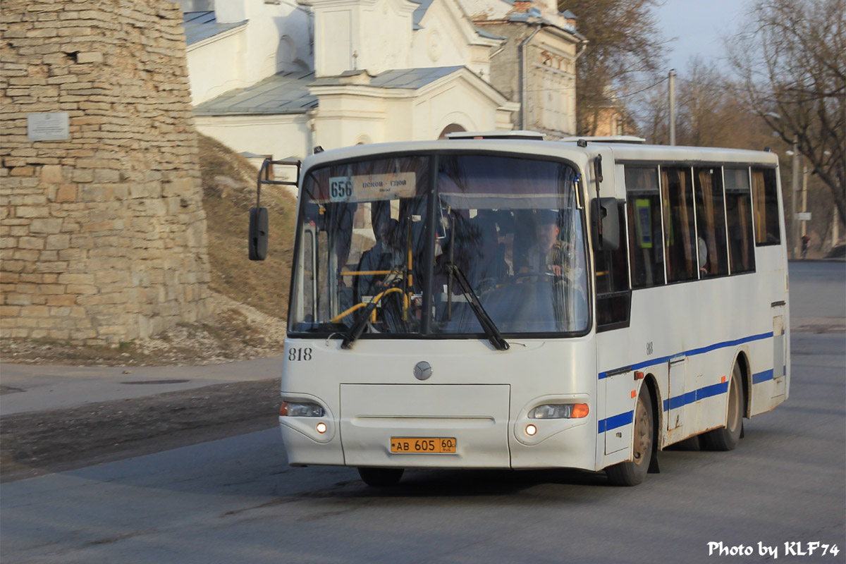 Псковская область, ПАЗ-4230-01 (2-2) (КАвЗ) № 818