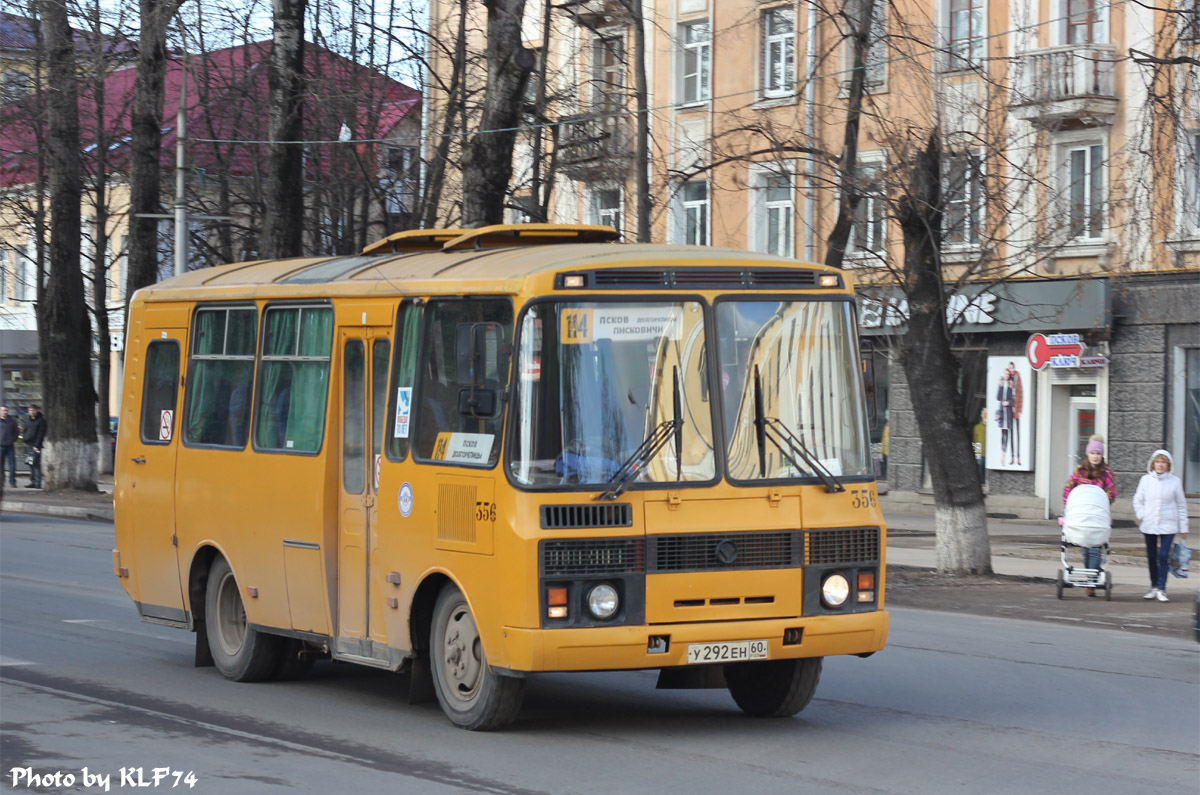 Псковская область, ПАЗ-32053 № 356