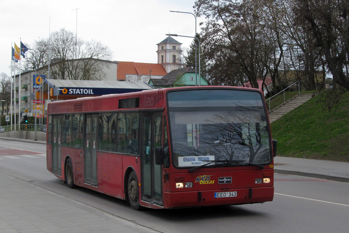 Lietuva, Van Hool A300 № 19