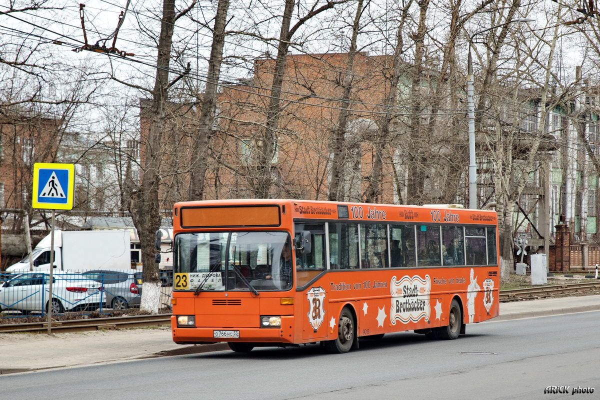 Vladimir region, Mercedes-Benz O405 # О 766 НС 33