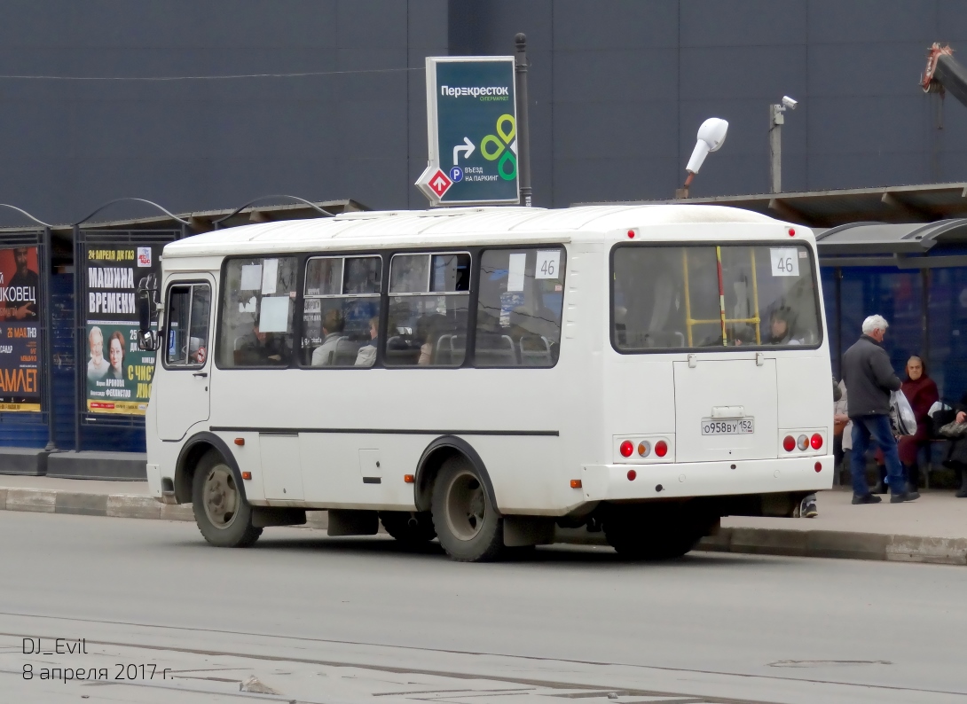 Нижегородская область, ПАЗ-32054 № О 958 ВУ 152