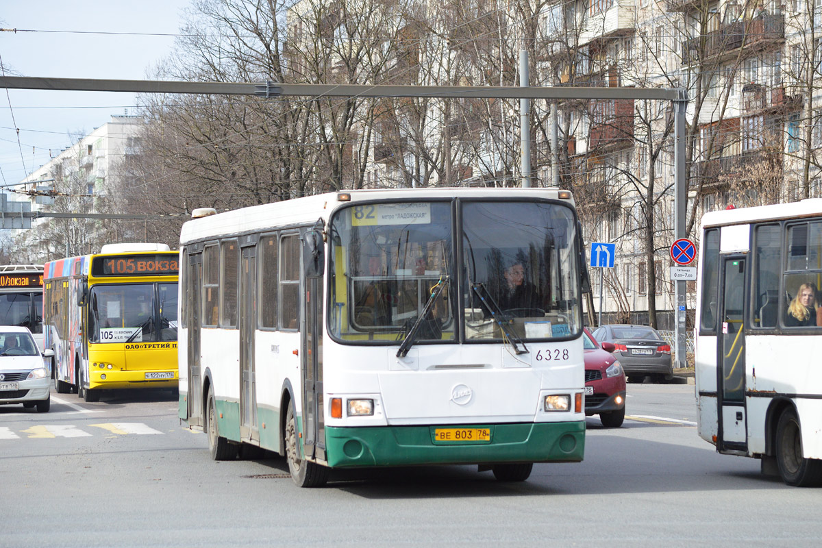 Санкт-Петербург, ЛиАЗ-5256.25 № 6328