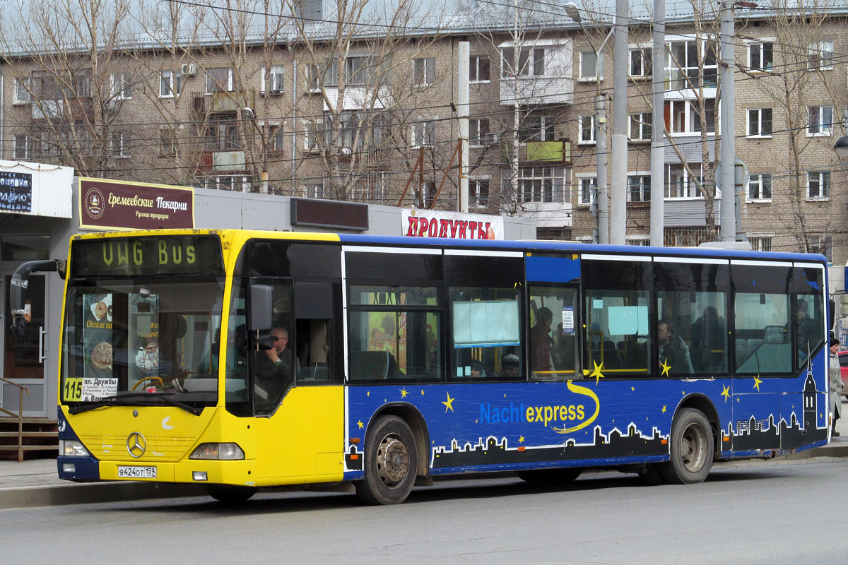 Perm region, Mercedes-Benz O530 Citaro # В 424 ОТ 159