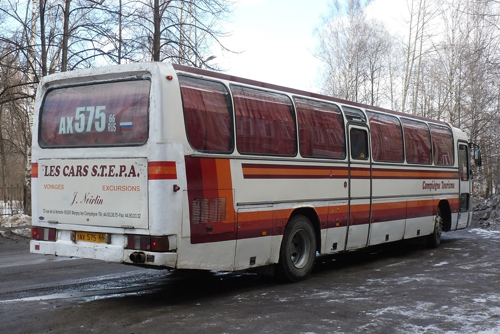 Свердловская область, Mercedes-Benz O303-15KHP-A № АХ 575 66