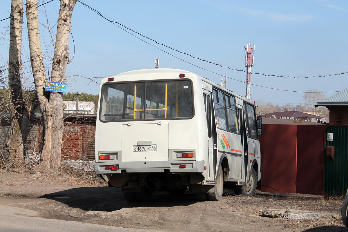 Томская область, ПАЗ-32054 № С 187 ЕР 154