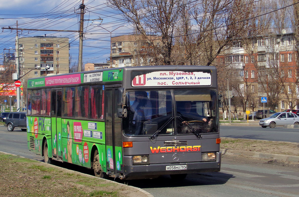 Саратовская область, Mercedes-Benz O405 № А 058 МО 164