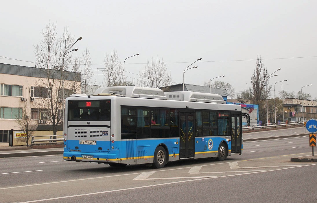 Алматы, Yutong ZK6118HGA № 577