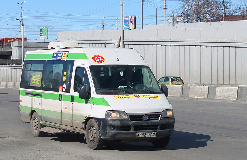 Челябинская область, FIAT Ducato 244 CSMMC-RLL, -RTL № Р 112 ТУ 174