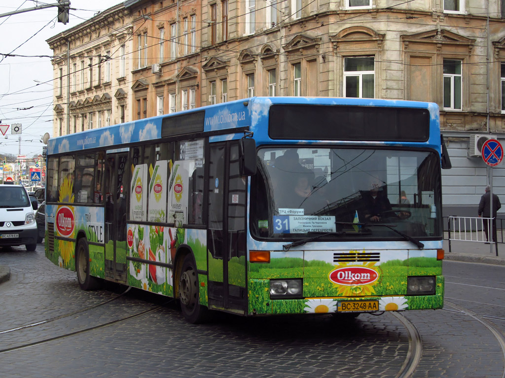 Lvov region, Mercedes-Benz O405N2 Nr. BC 3248 AA