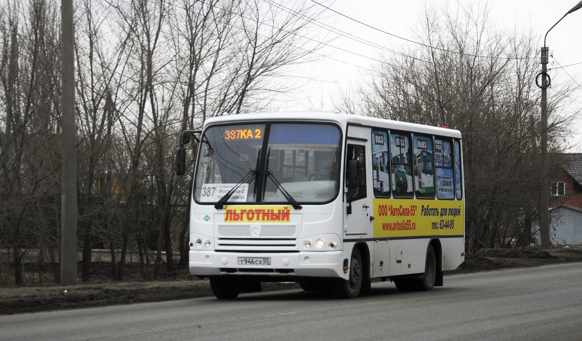 Омская область, ПАЗ-320302-08 № Т 946 СХ 55