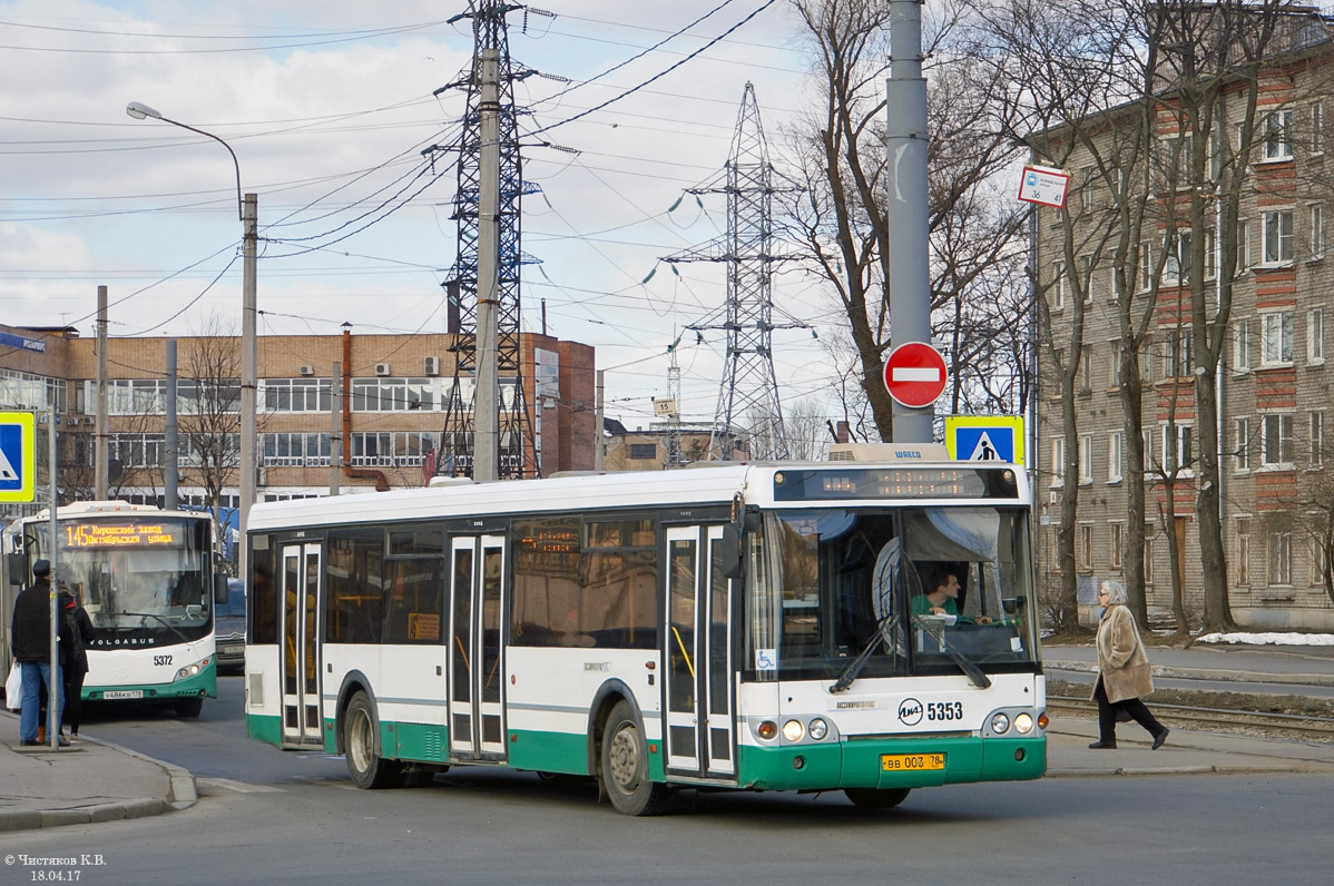 Санкт-Петербург, ЛиАЗ-5292.20 № 5353