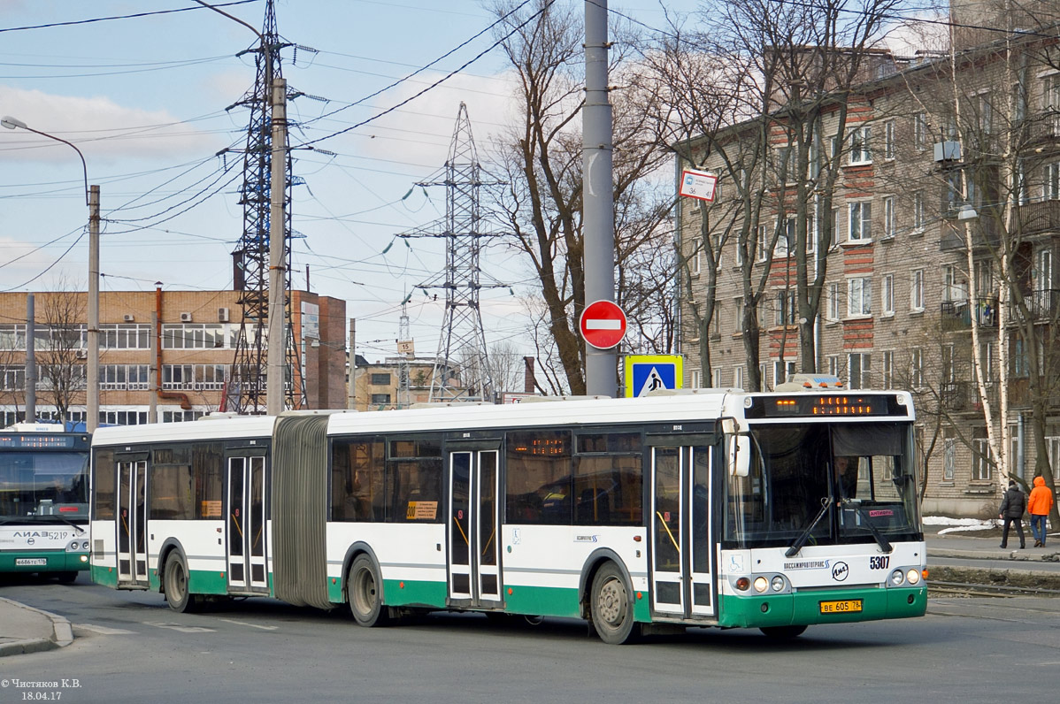 Sankt Petersburg, LiAZ-6213.20 Nr 5307