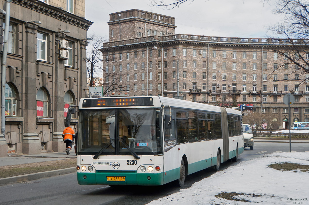 Санкт-Петербург, ЛиАЗ-6213.20 № 5250