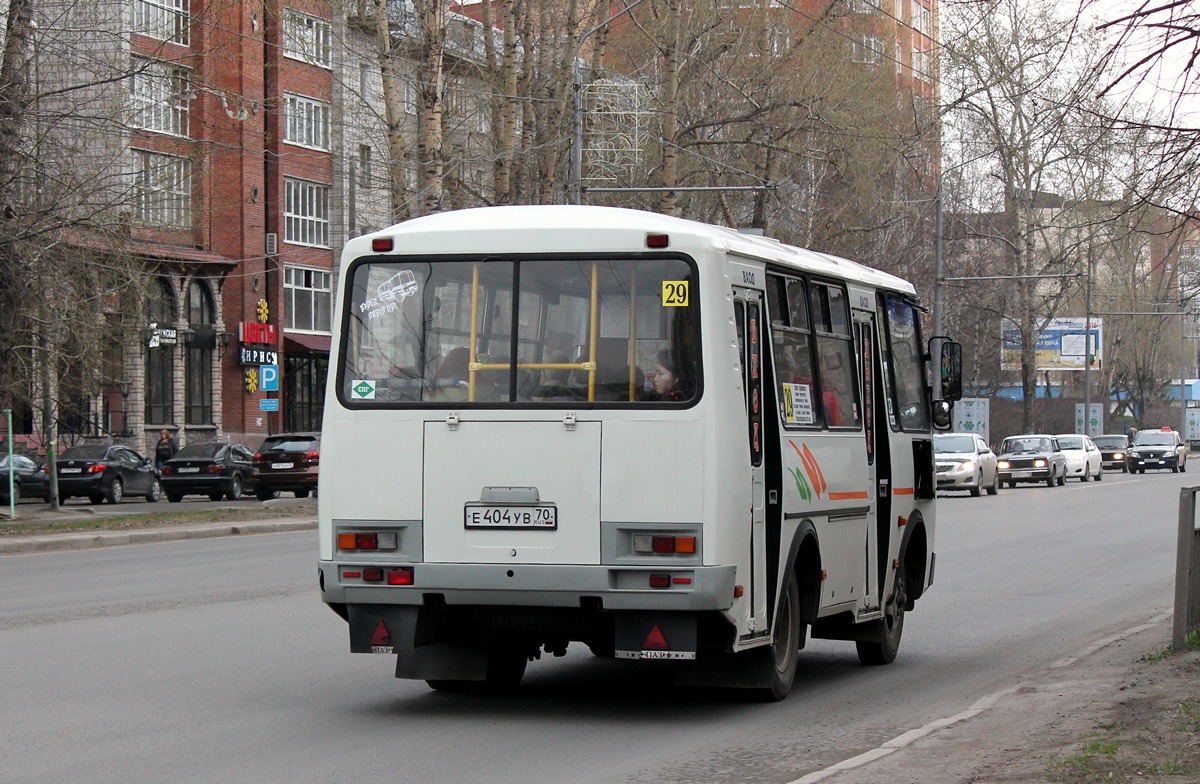 Томская область, ПАЗ-32054 № Е 404 УВ 70