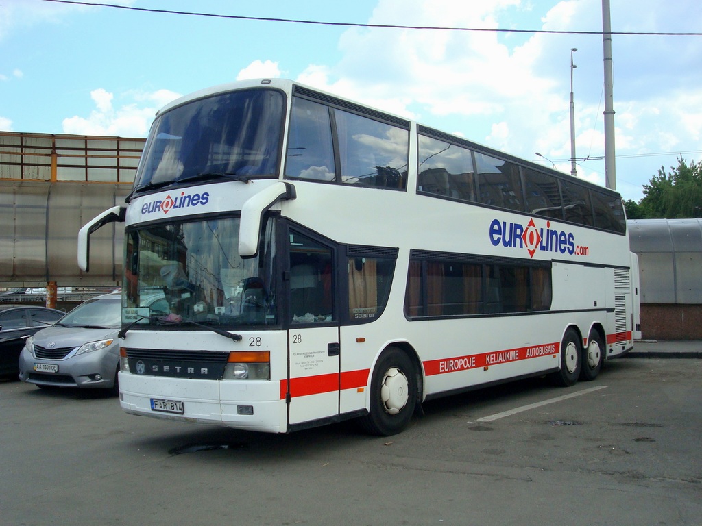 Litauen, Setra S328DT Nr. 28