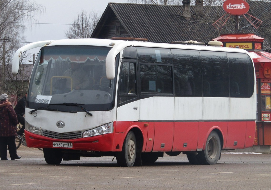 Тверская область, Yutong ZK6737D № Р 969 РТ 69