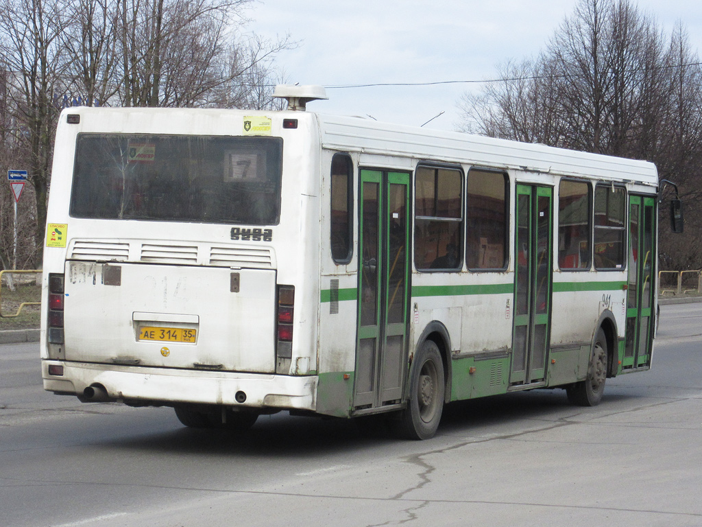 Vologda region, LiAZ-5256.26 № 0941