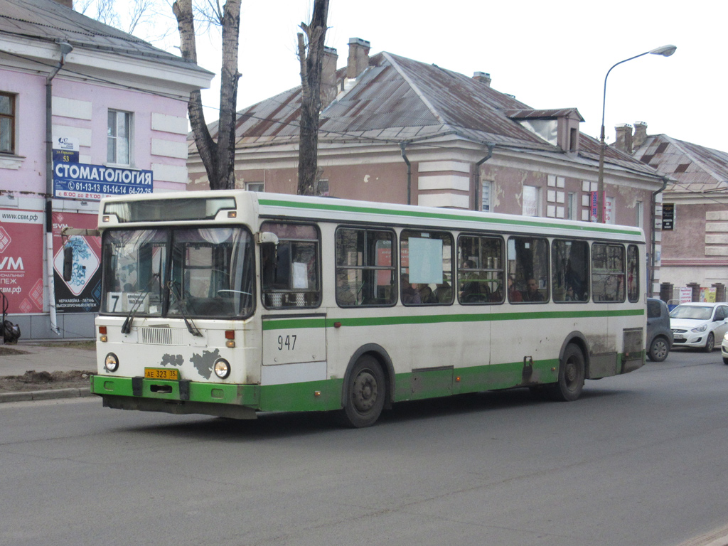 Вологодская область, ЛиАЗ-5256.25 № 0947