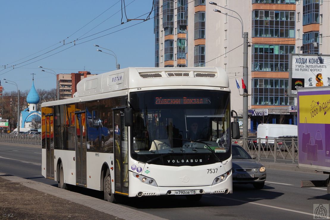 Санкт-Петербург, Volgabus-5270.G2 (CNG) № 7537