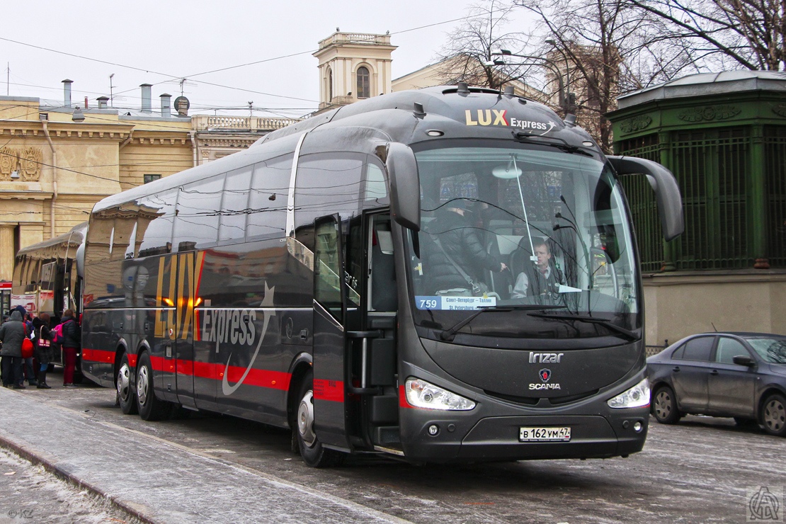 Санкт-Петербург, Irizar i6 15-3,7 № В 162 УМ 47 — Фото — Автобусный  транспорт