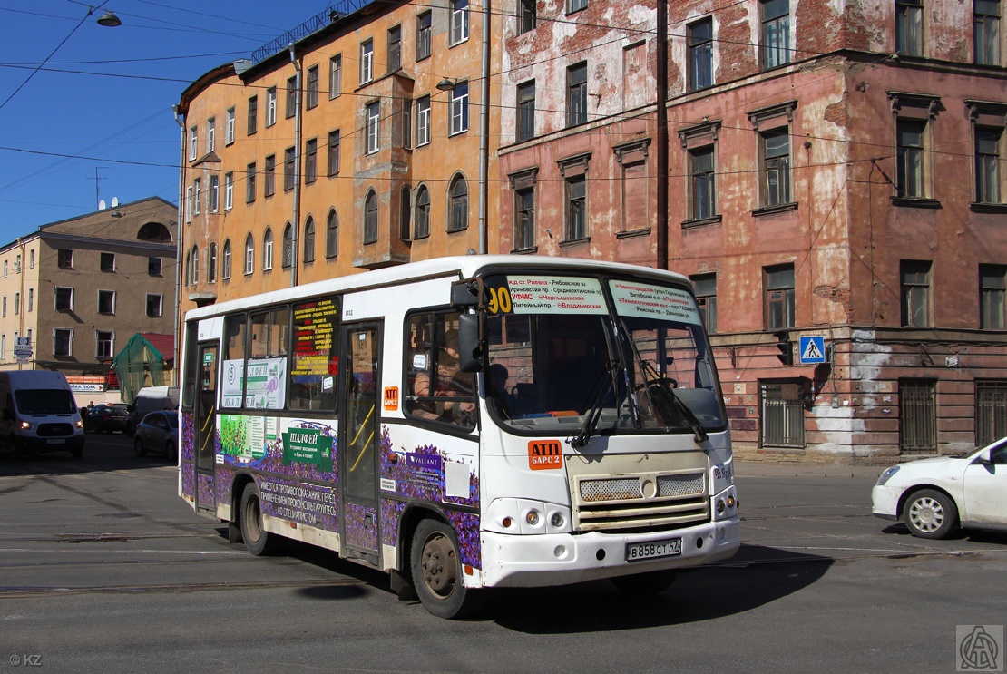 Санкт-Петербург, ПАЗ-320402-05 № В 858 СТ 47