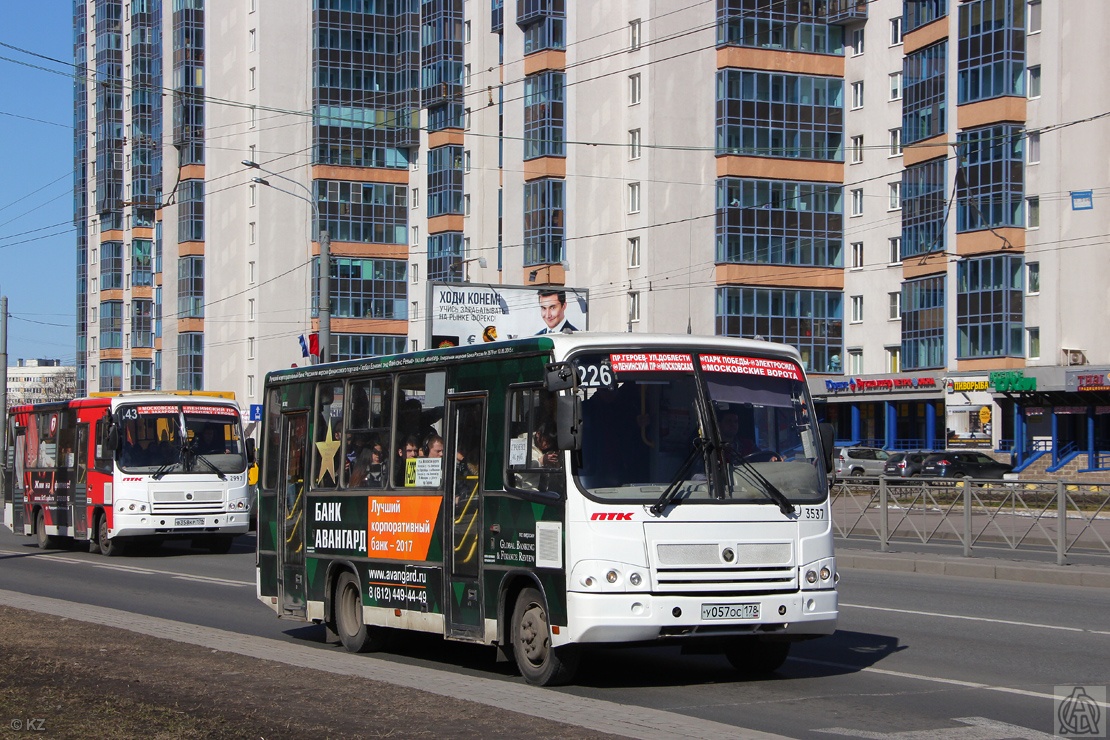 Санкт-Петербург, ПАЗ-320402-03 № n537