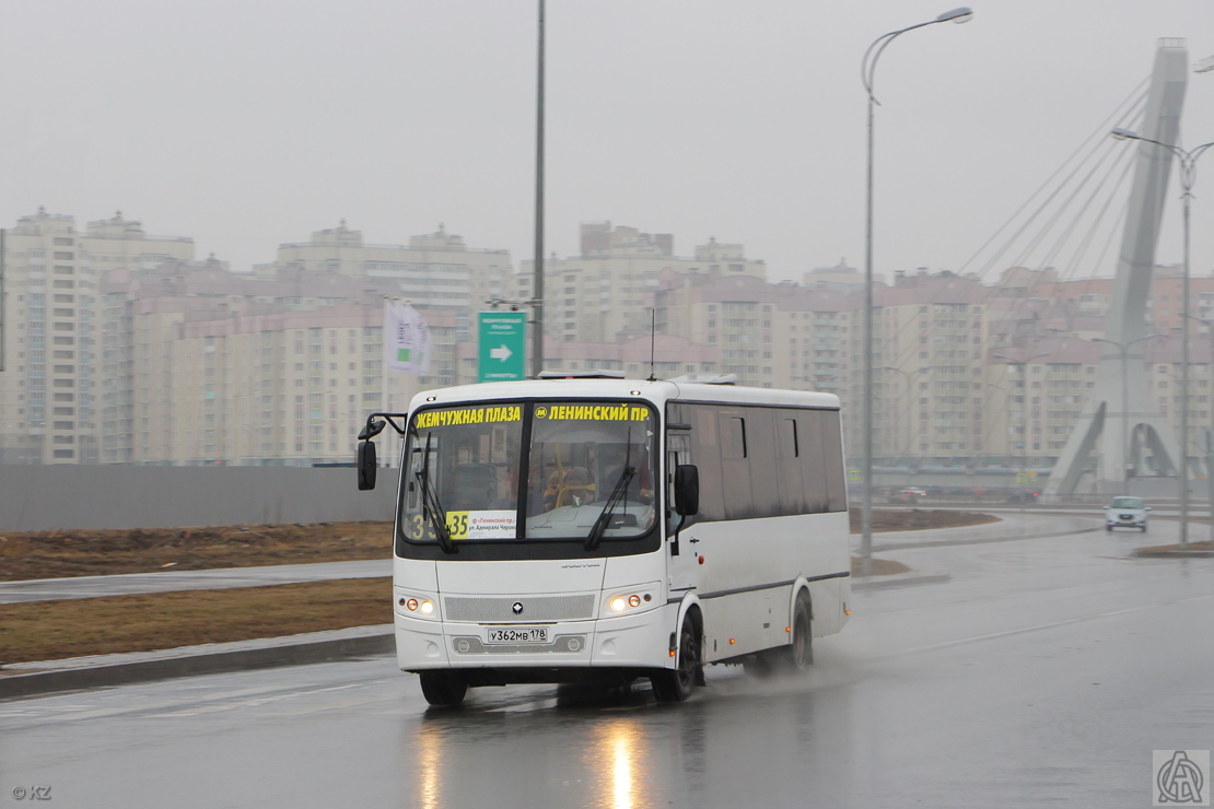 Санкт-Петербург, ПАЗ-320414-05 "Вектор" (1-2) № У 362 МВ 178