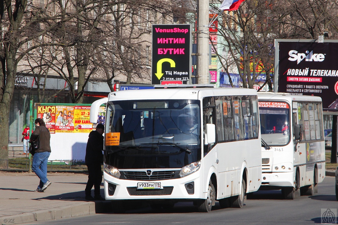 Санкт-Петербург, ПАЗ-320405-04 "Vector Next" № У 933 РН 178