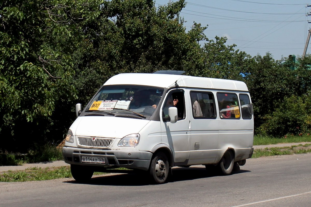 Ставропольский край, ГАЗ-322132 (XTH, X96) № В 114 АХ 126