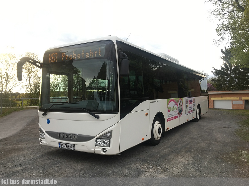 Гессен, IVECO Crossway LE LINE 12M № DA-JH 6500