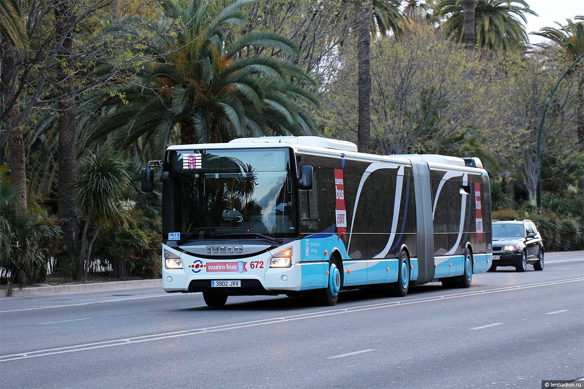 Испания, IVECO Urbanway 18M № 672