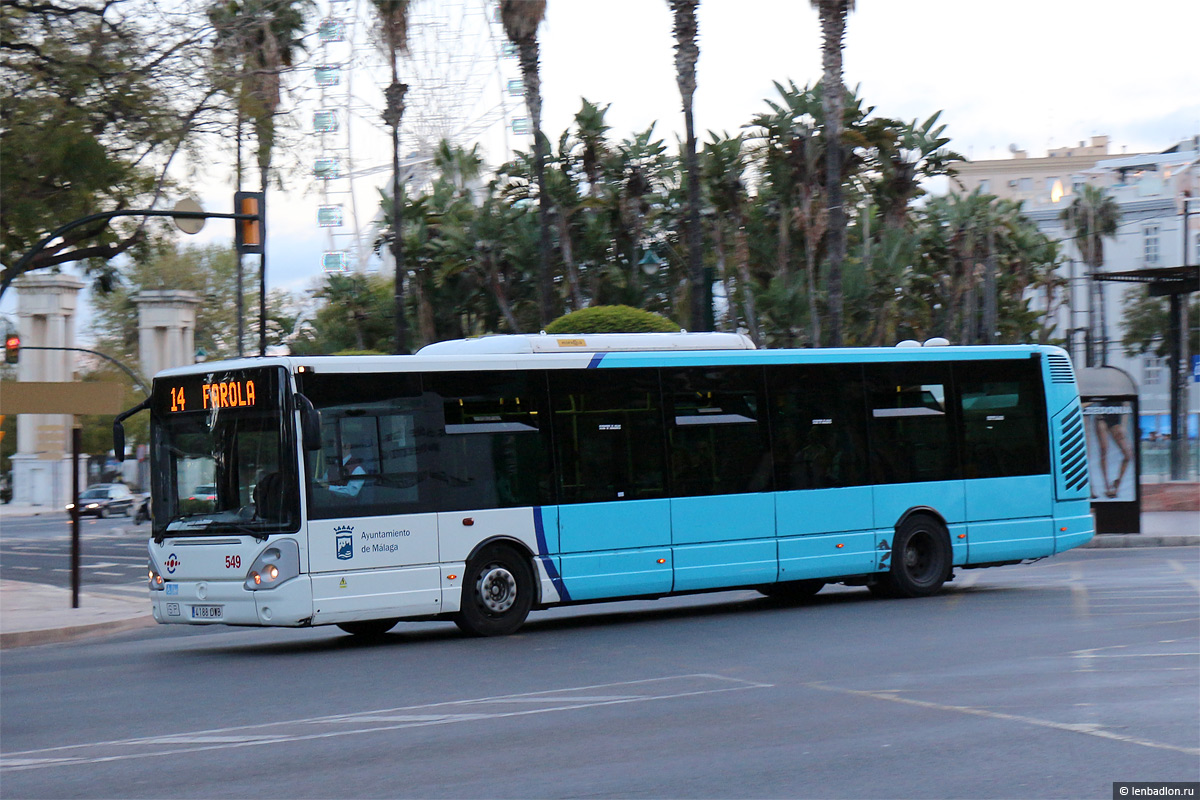 Hiszpania, Hispano Citybus Nr 549